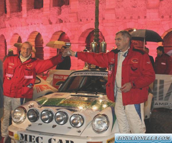 rally scaligero premiazione coppa autocapital 1° assoluto